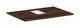 Hansgrohe-HG-Xelu-Q-Konsole-780-550-mit-Ausschnitt-mittig-fuer-Aufsatzwaschtisch-mit-Hahnloch-Nussbaum-Dunkel-54120630 gallery number 1